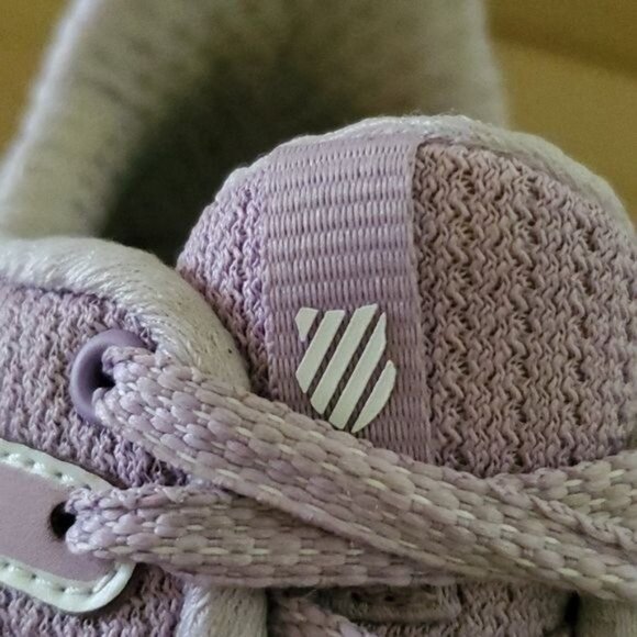 K Swiss Sneaker Shoes Athletic Tennis Shoe Lace Up Lavender Women's WOMAN'S 8.5 - Picture 8 of 14